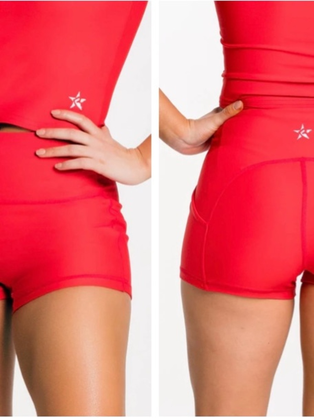 Miss America Rebel Athletic Iconic Compression Shorts XS